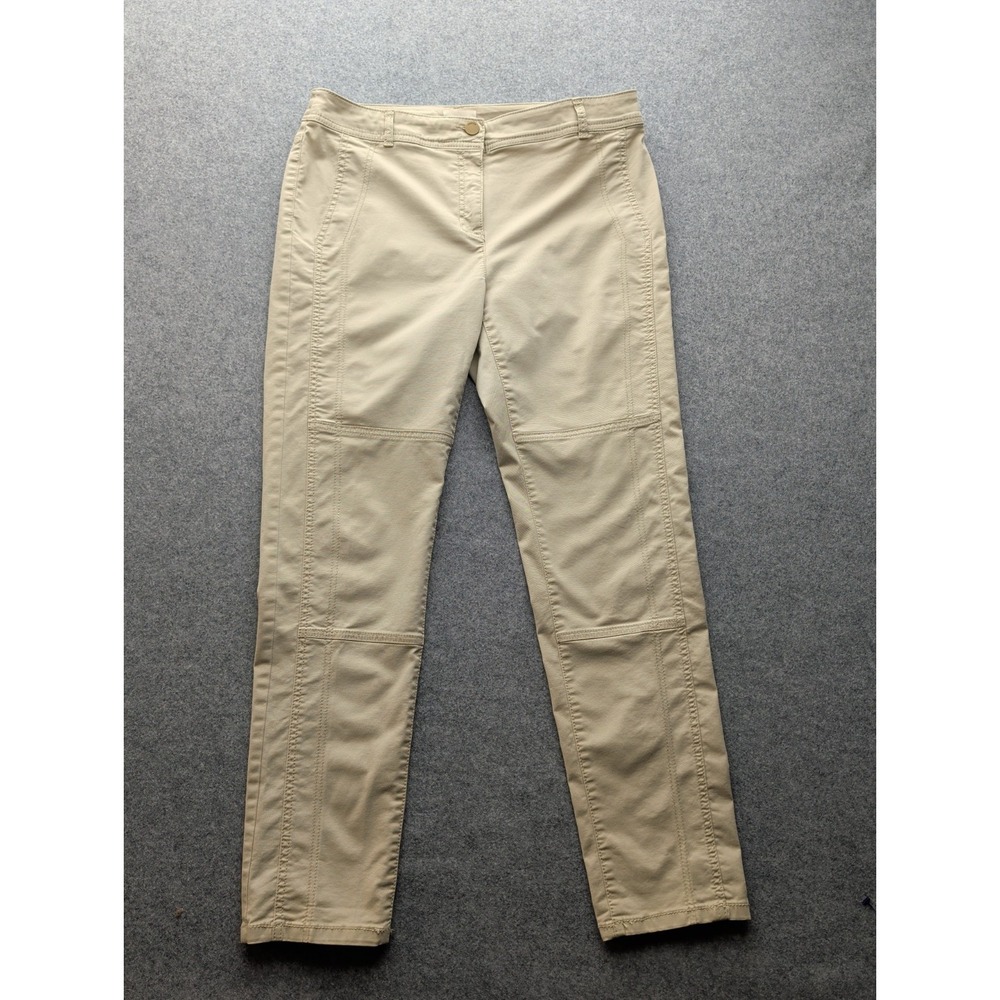 Chico's Active Utility Riding Khaki Women's Pants Size 1.5 Straight Leg